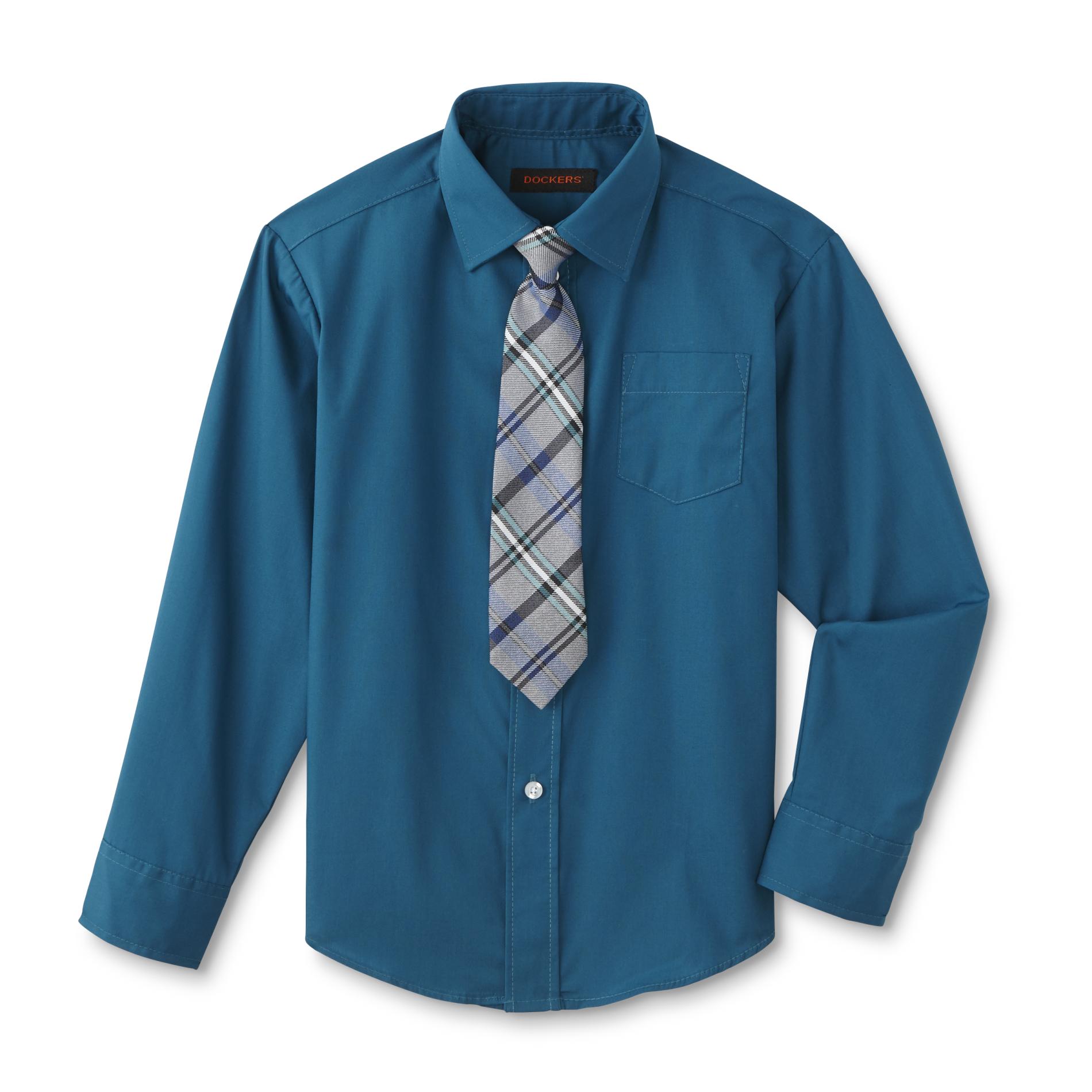 boys dress shirt and tie