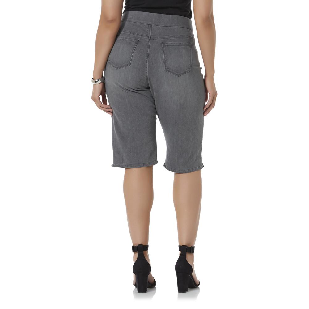 Gloria Vanderbilt Women's Plus Avery Skimmer Shorts