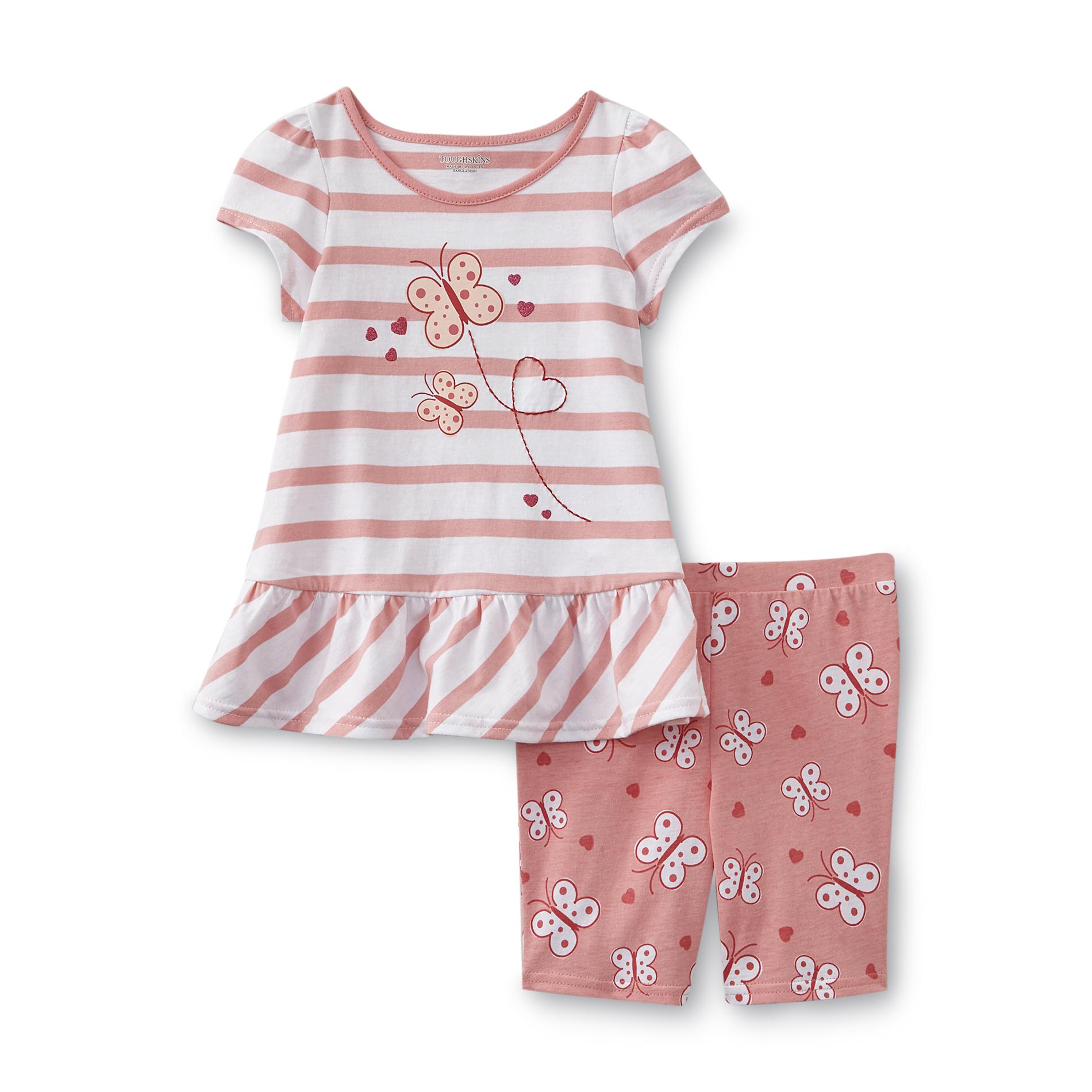 Toughskins Infant & Toddler Girl's Top & Shorts - Butterflies