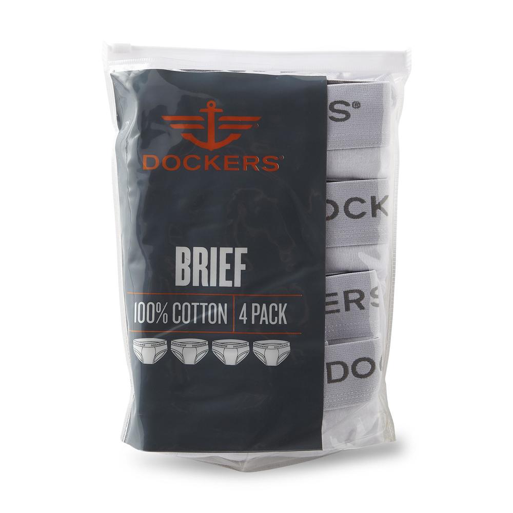 Dockers Men's 4-Pack Briefs