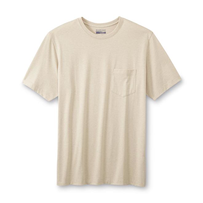 Basic Editions Men's Big & Tall Everyday Perfect Tee Pocket T-Shirt