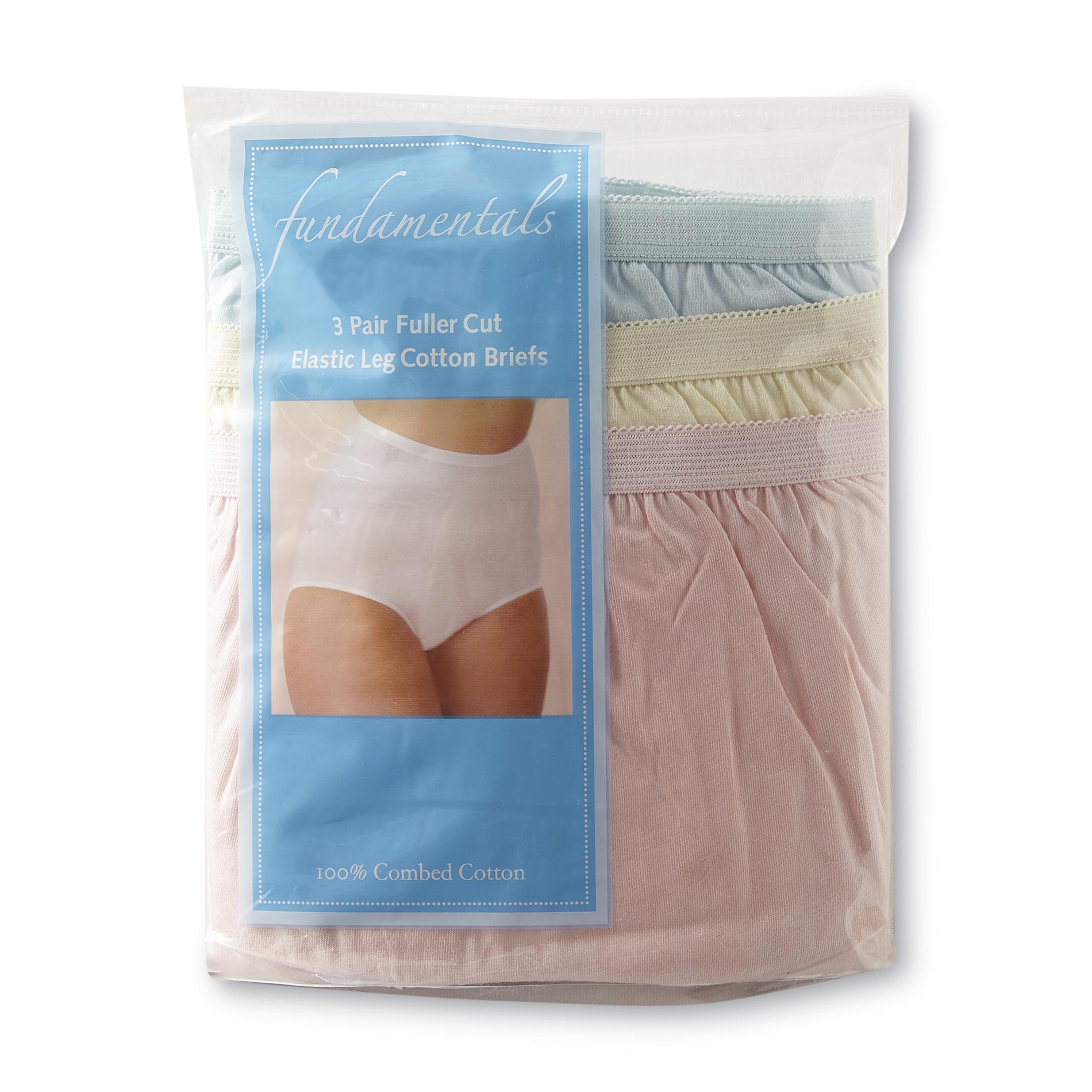 Fundamentals Women's 3-Pairs High-Waist Briefs - Multicolor