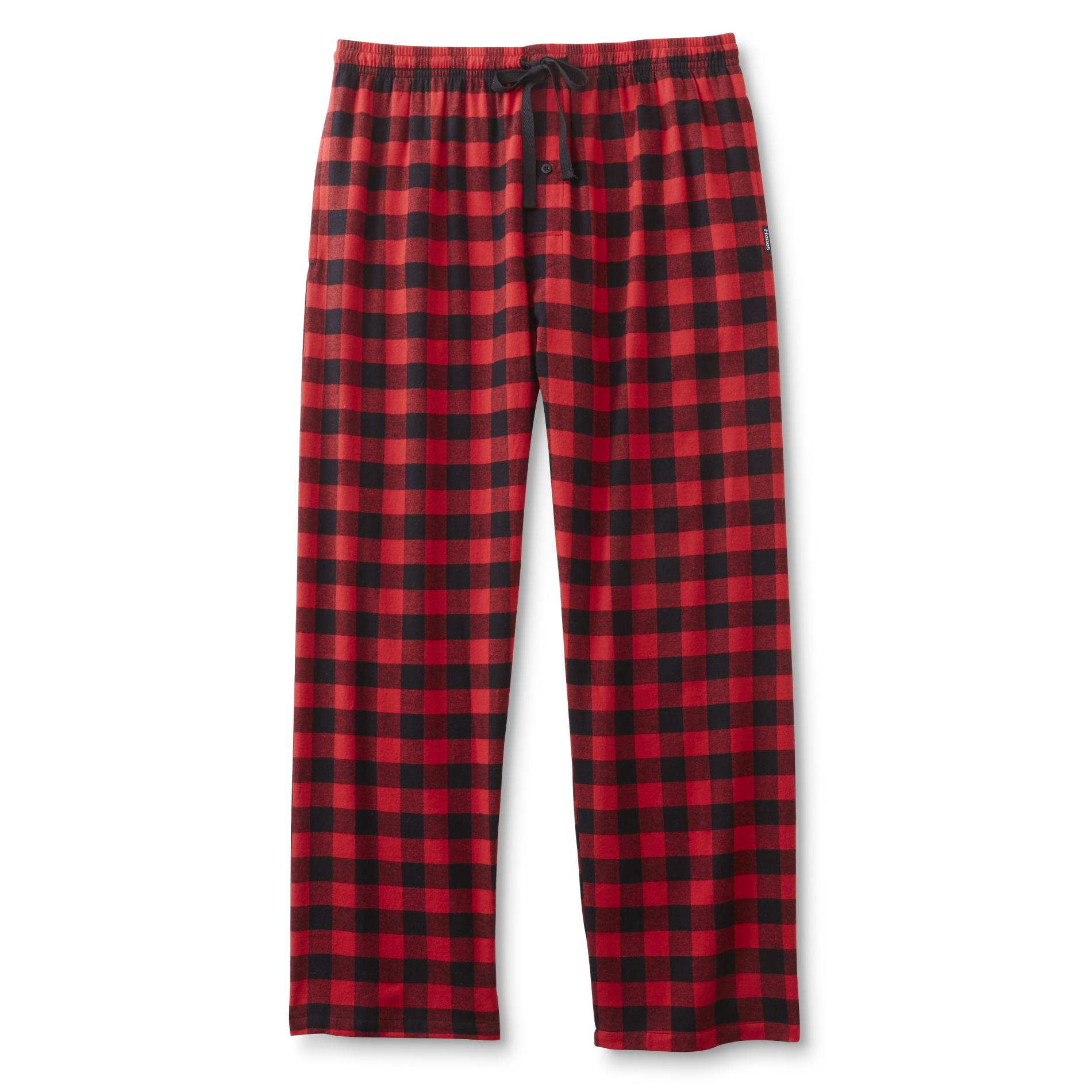 Hanes Men's Flannel Pajama Pants - Buffalo Check
