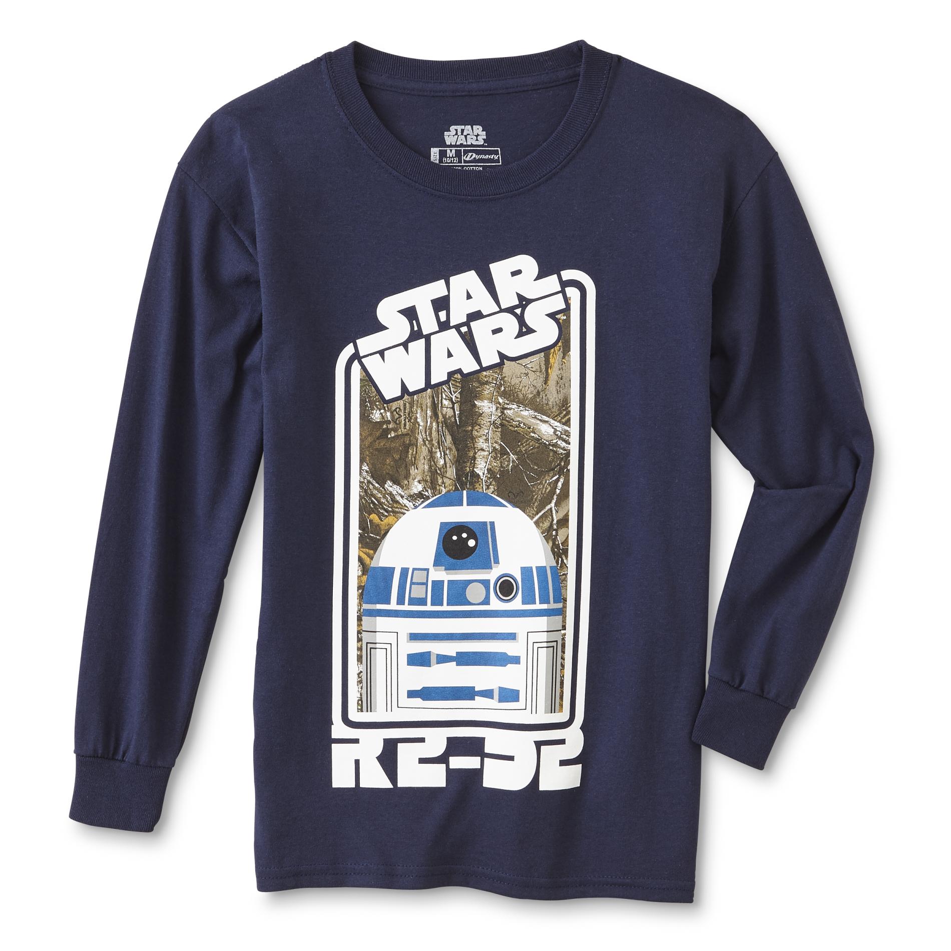 Star Wars Boys R2-d2 T-shirt R2D2 Katakana Star Wars T