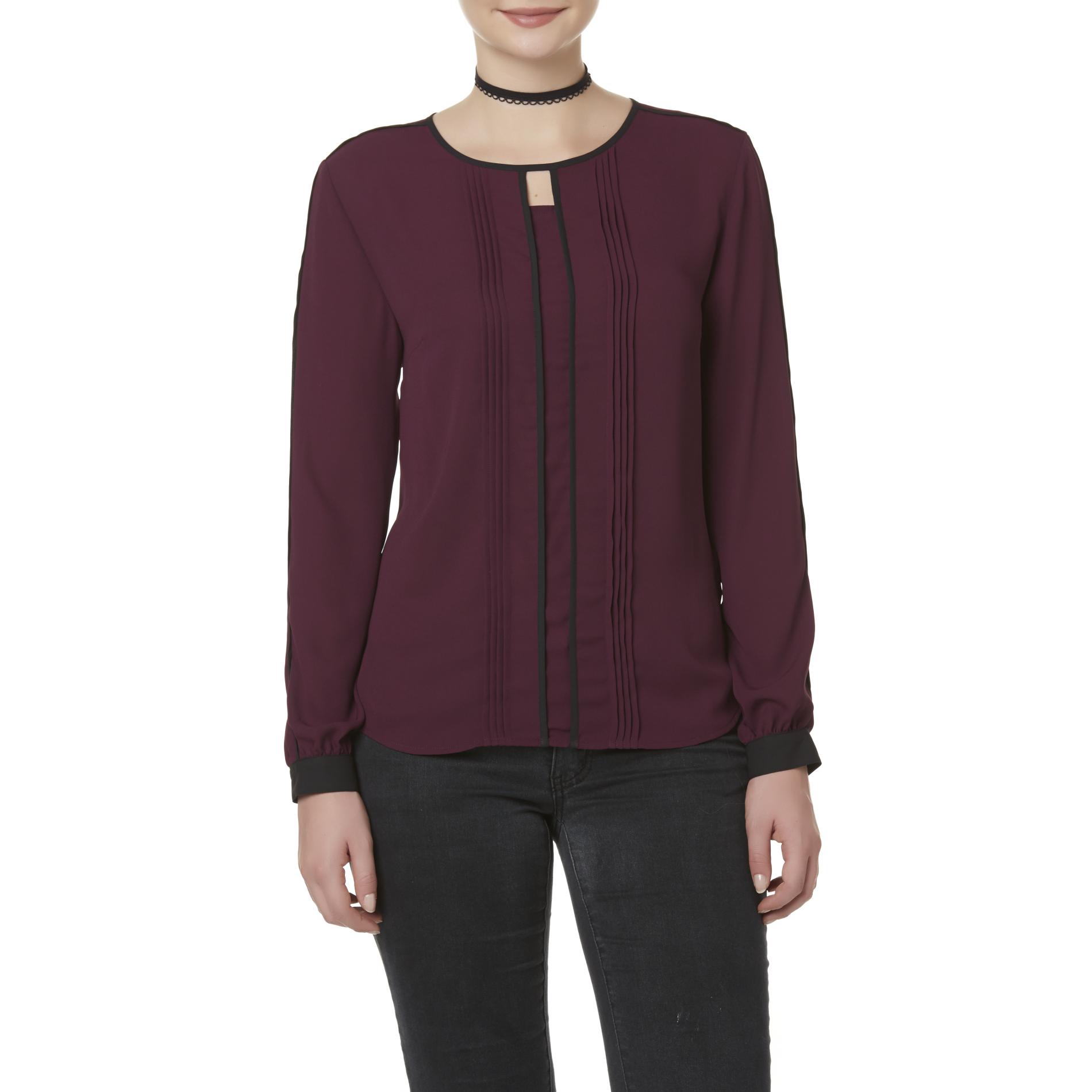 Simply Styled Women's Pleated Shirt
