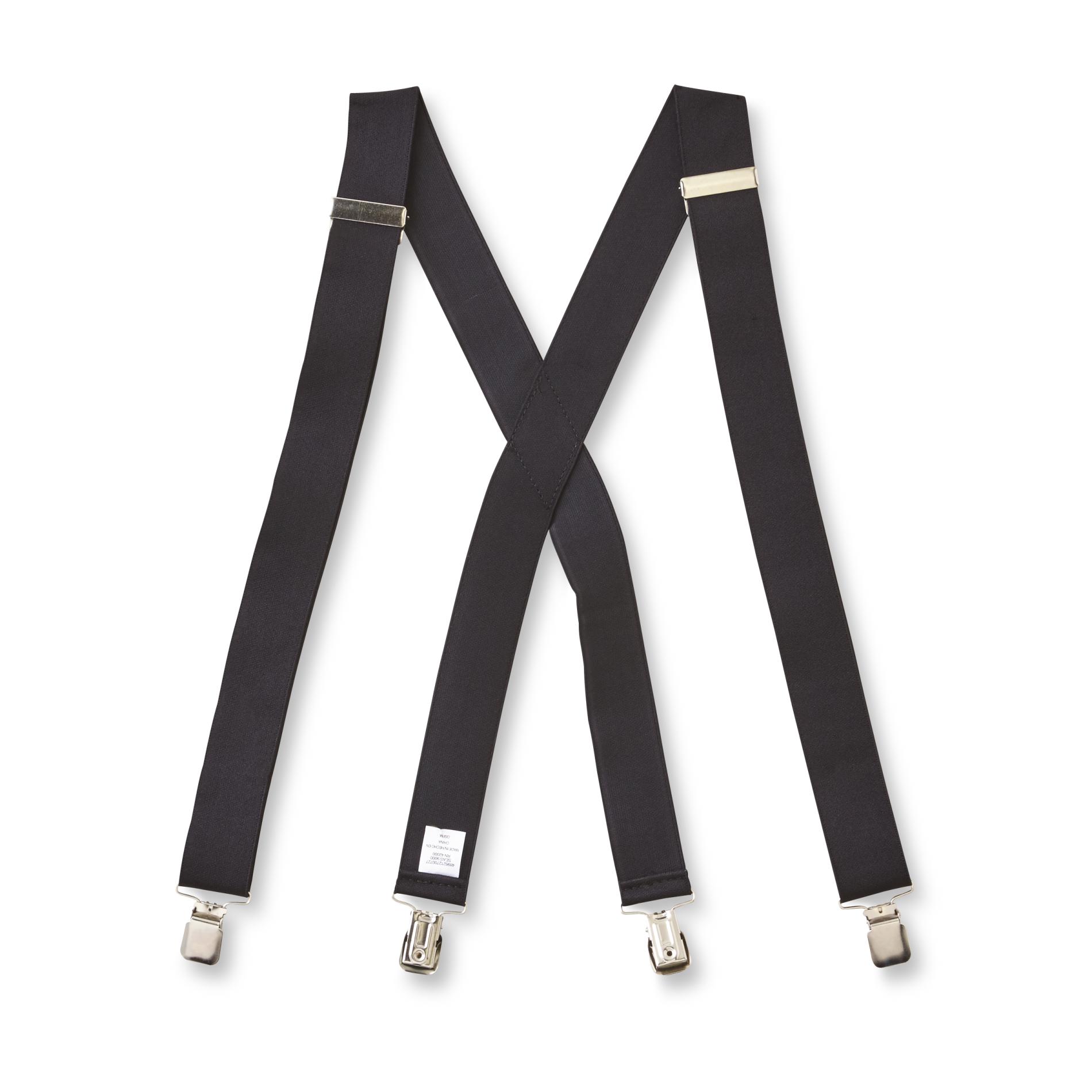 Basic Editions Men's Casual Suspenders