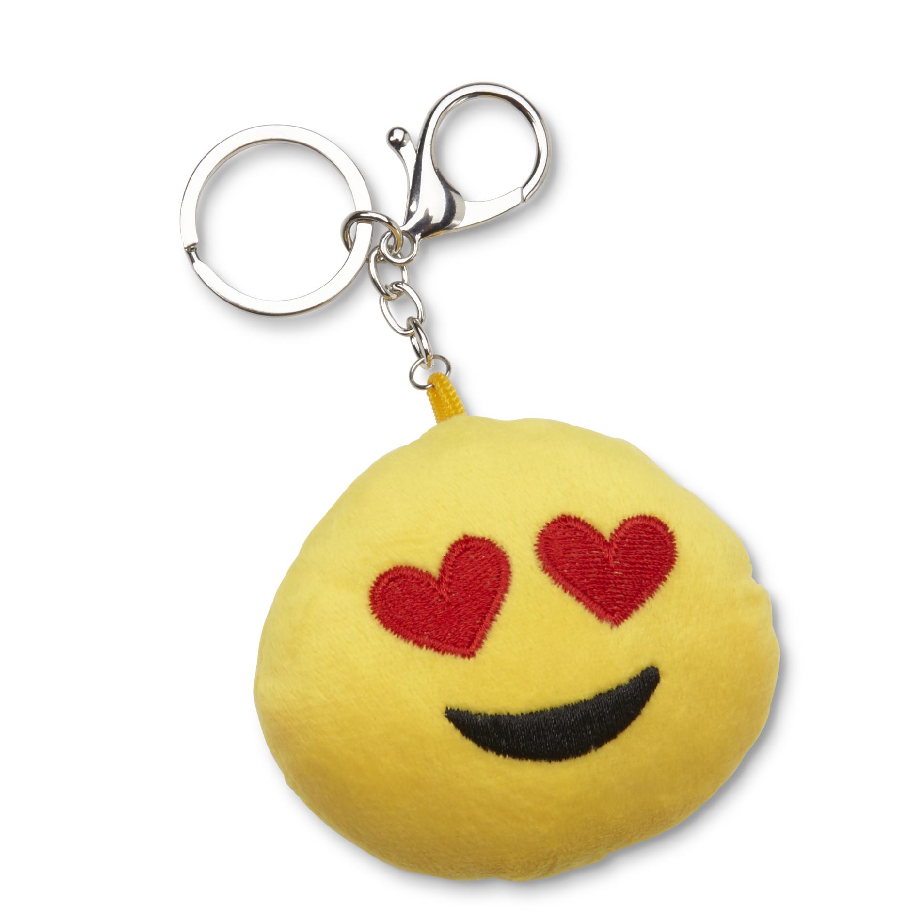 Joe Boxer Emoji Keychain - Heart Eyes