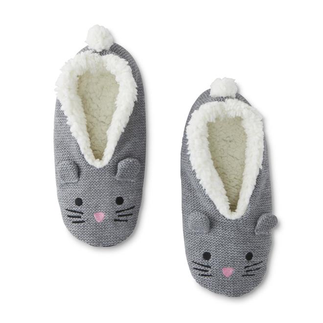 Women's Critter Slipper Socks Bunny