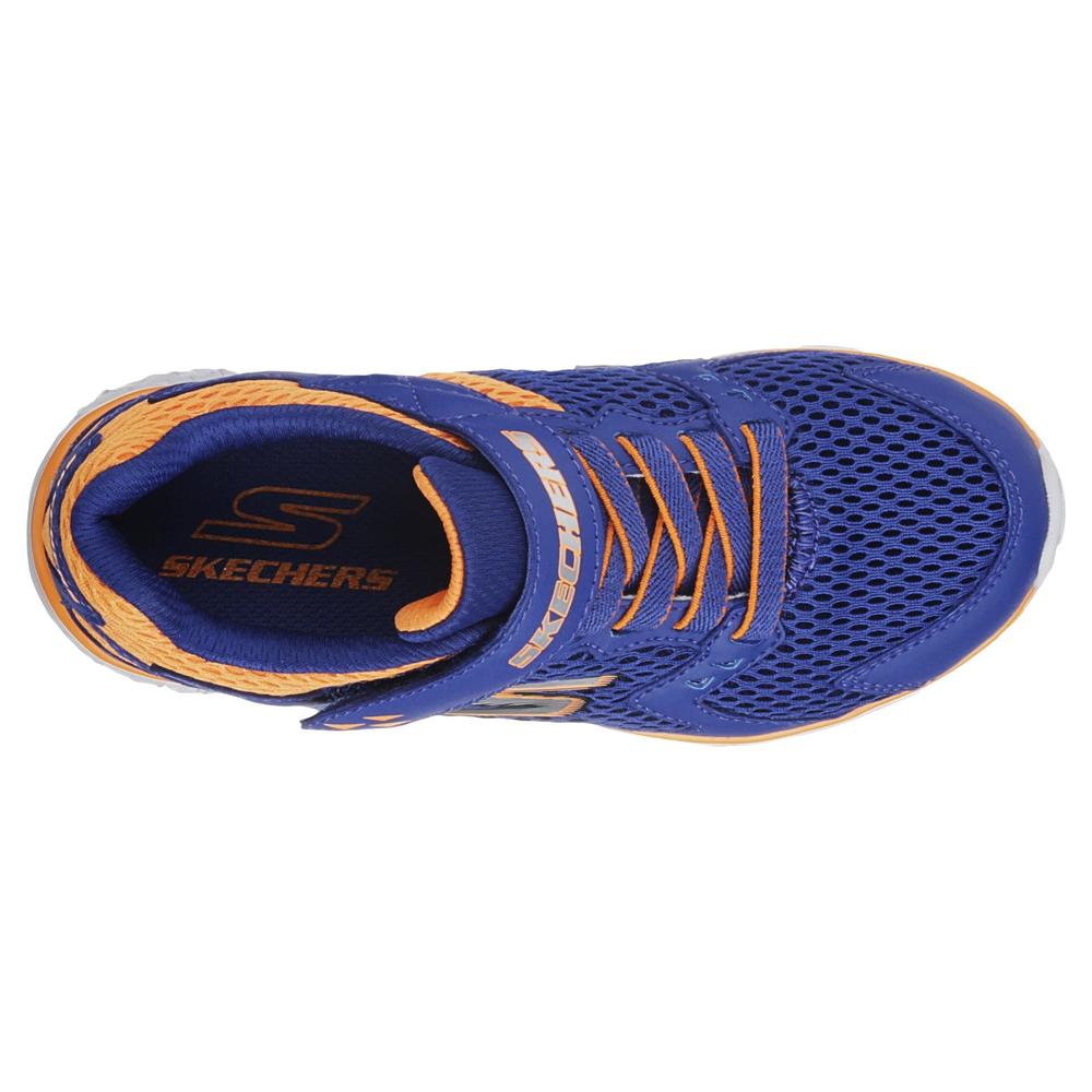 Skechers Boys' GOrun 400 Proxo Sneaker - Blue/Orange