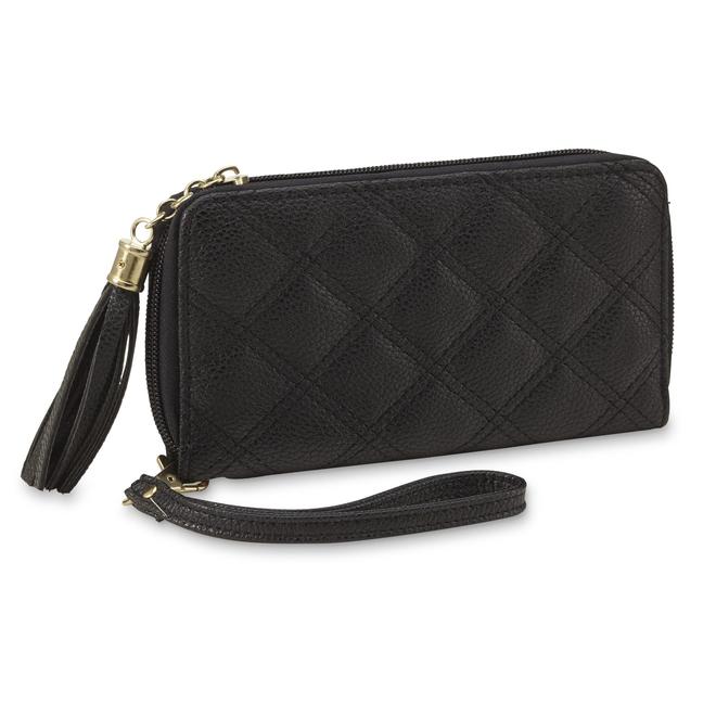 Women's Quilted Wristlet Wallet