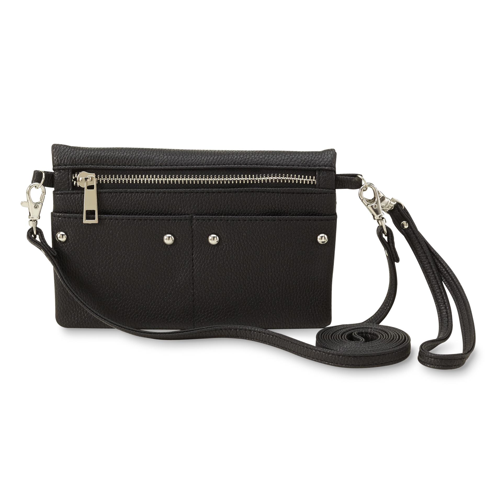Women's Convertible Crossbody Purse, Grey Women's Convertible Crossbody Purse, Grey