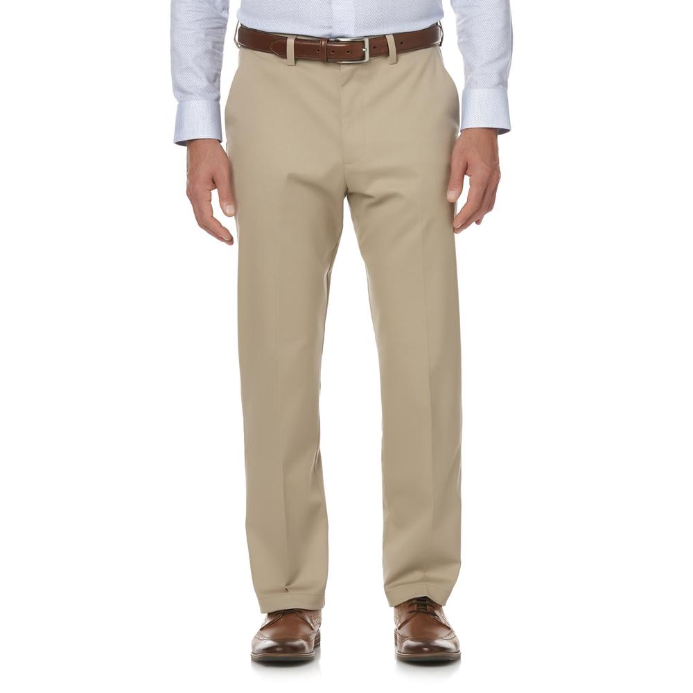 David Taylor Collection Men's Extender Flat Front Dress Pants