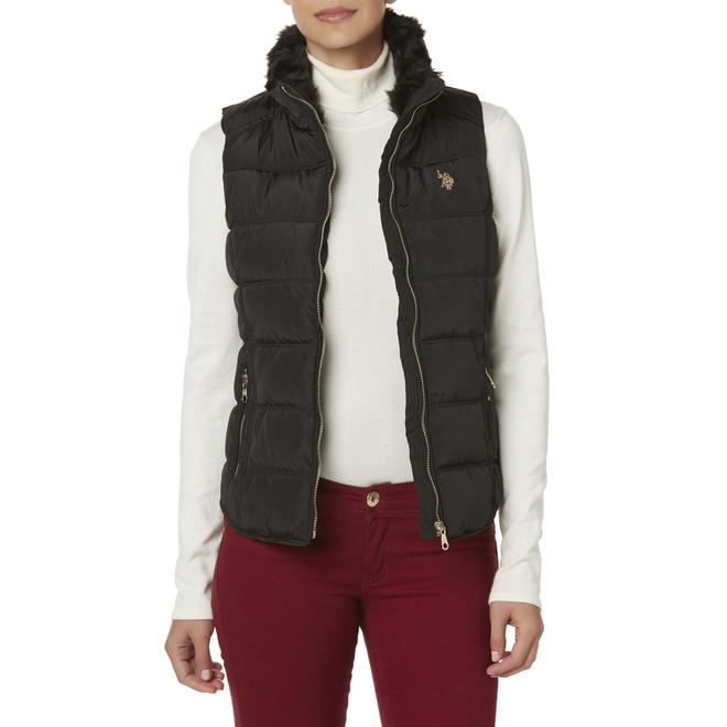 U.S. Polo Assn. Women's Quilted Puffer Vest