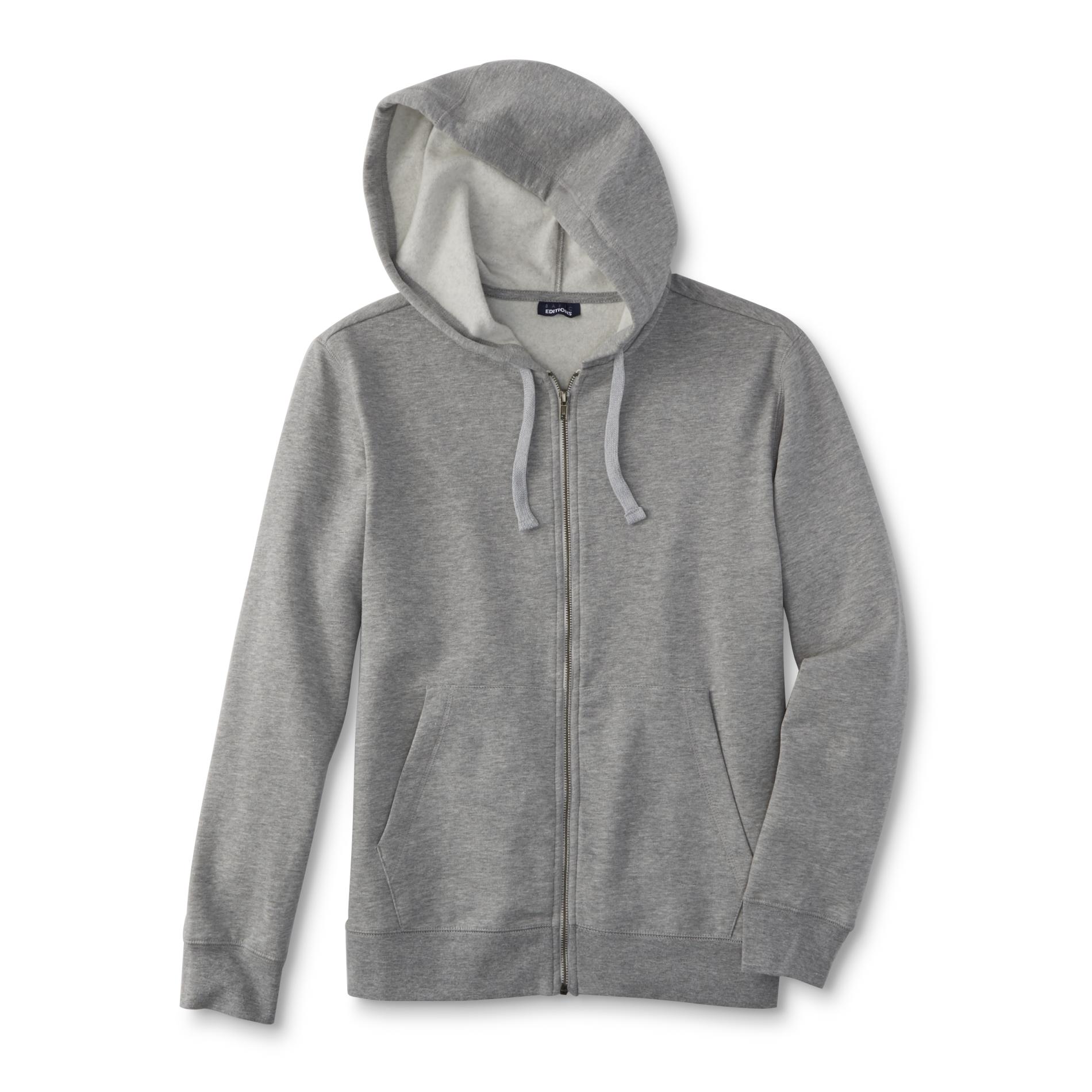 Basic Editions Men's Fleece Hoodie Jacket