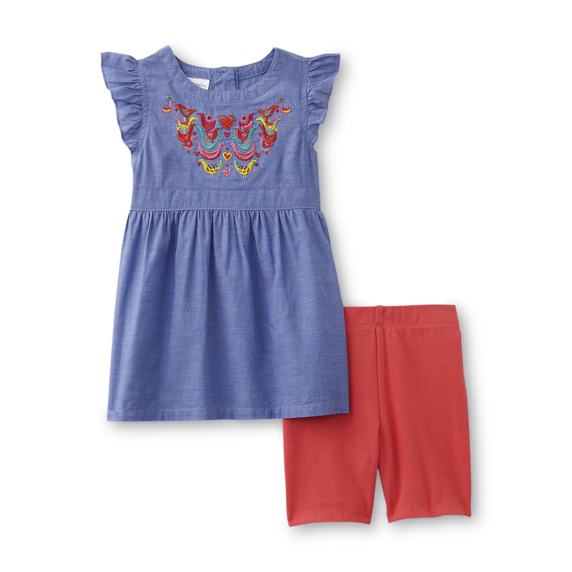 Toughskins Infant & Toddler Girl's Dress & Shorts - Birds