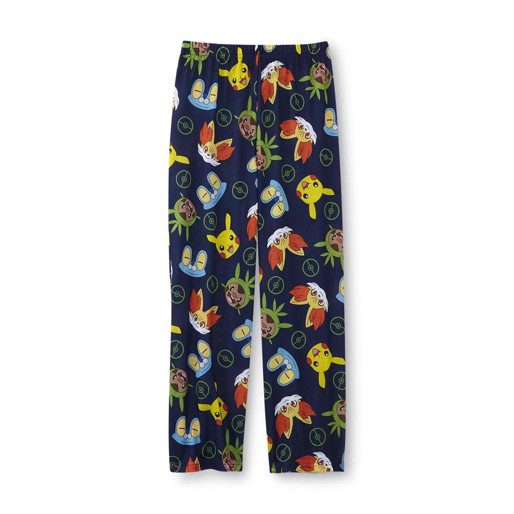 Pokemon CCG Boy's Pajama Shirt, Shorts & Pants