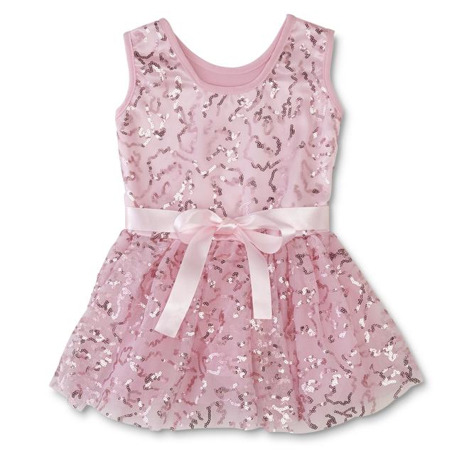 Infant Girls' Tulle Sequin Party Dress