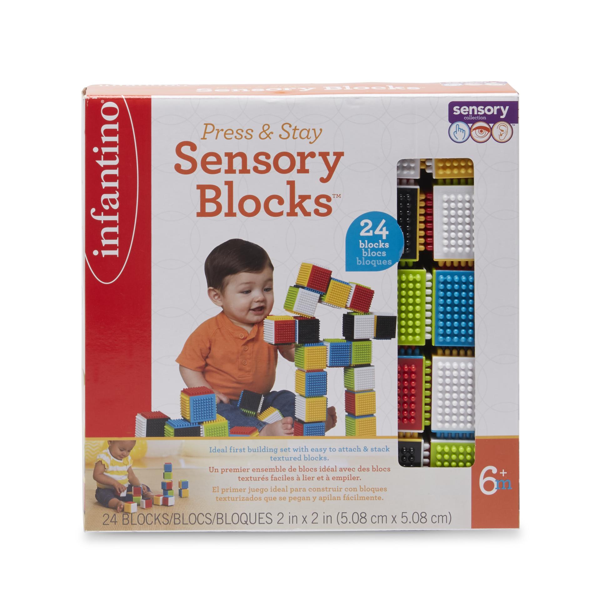 UPC 773554160512 - Infantino Press & Stay Sensory Blocks for Babies 24 ...