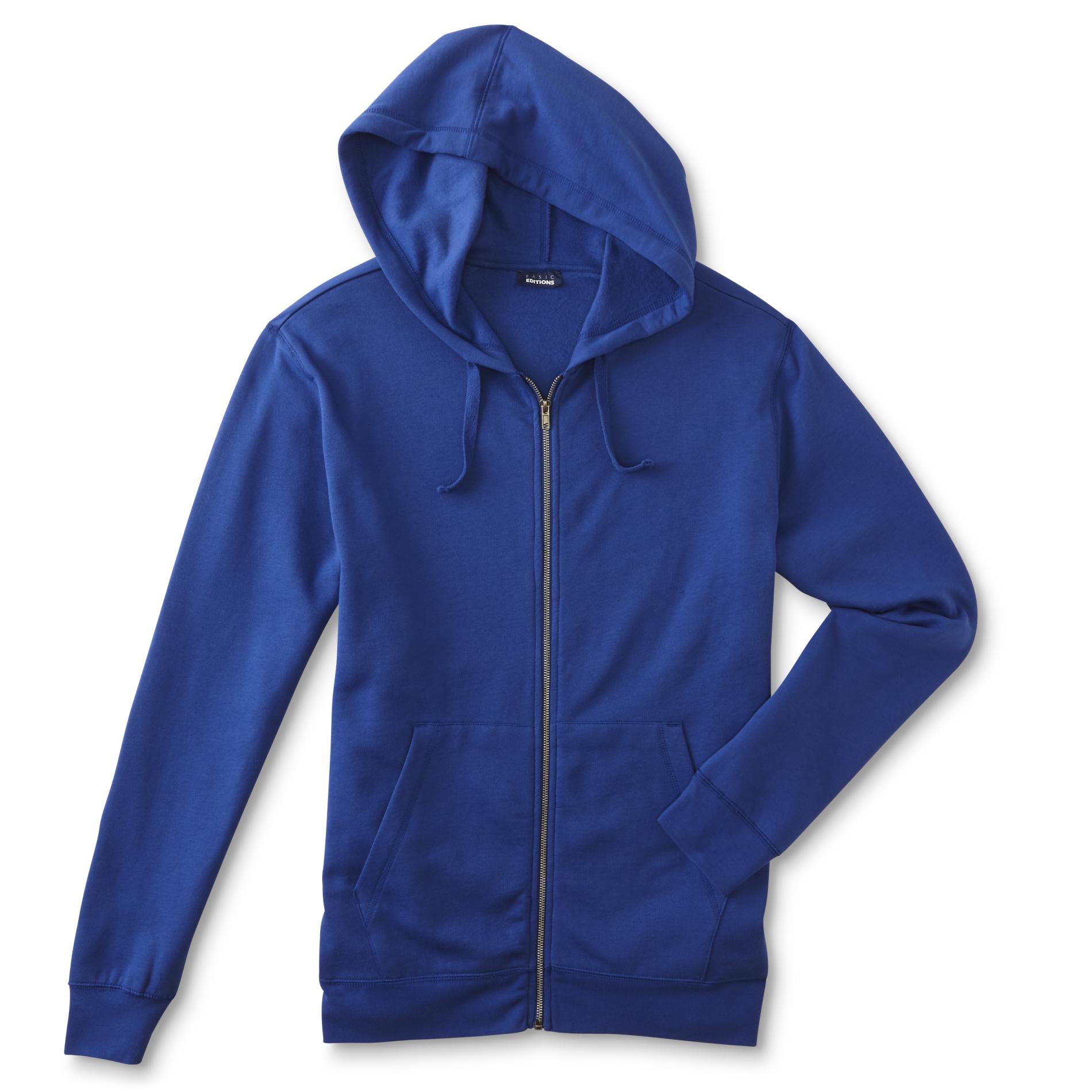 Basic Editions Men's Fleece Hoodie Jacket