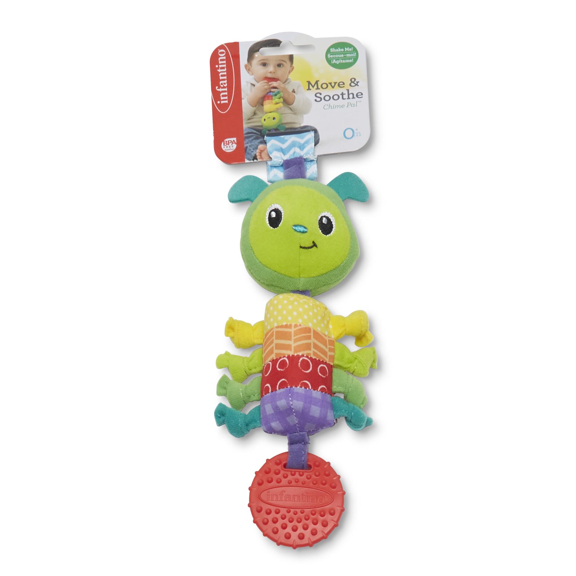 Infantino Infants' Move & Soothe Chime Pal - Caterpillar