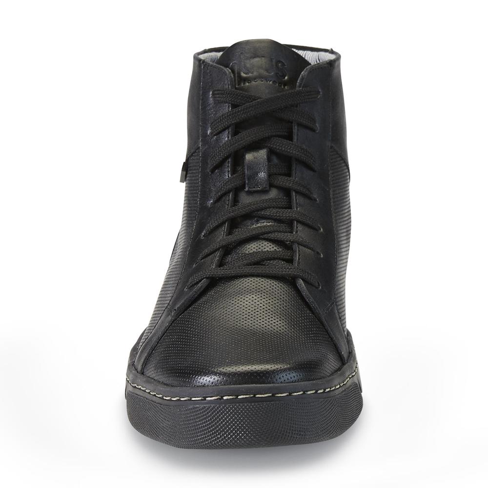 Walrus Men's Dario Leather Sneaker - Black