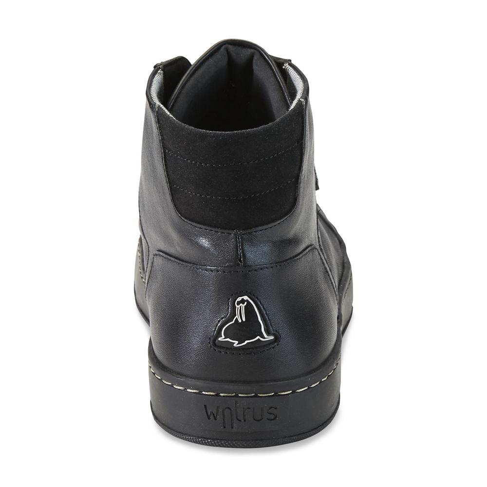 Walrus Men's Dario Leather Sneaker - Black