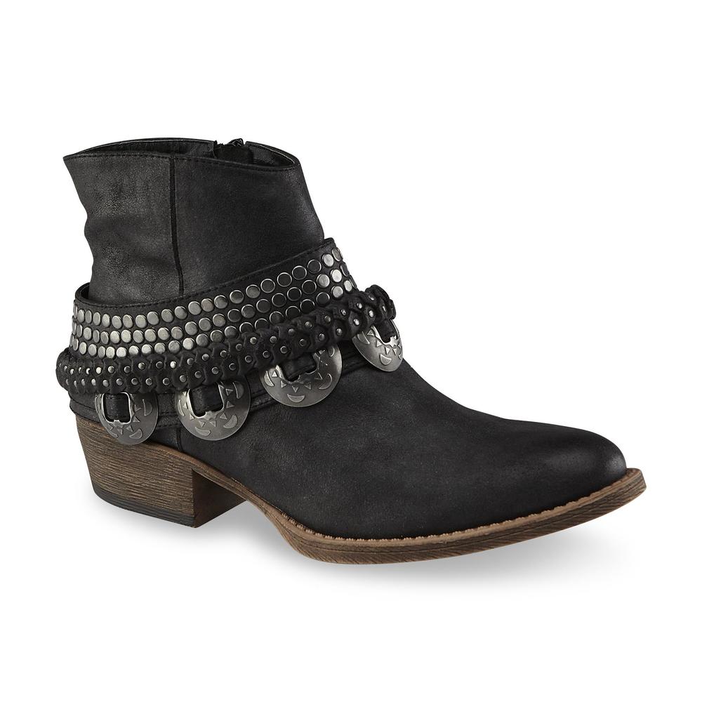 Coconuts by Matisse Women's Hawthorne Black Embellished Ankle Boot