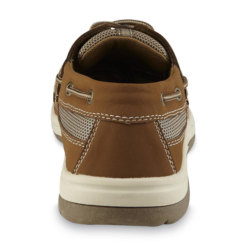 Thom McAn Men's Kellan 3 Boat Shoe - Brown