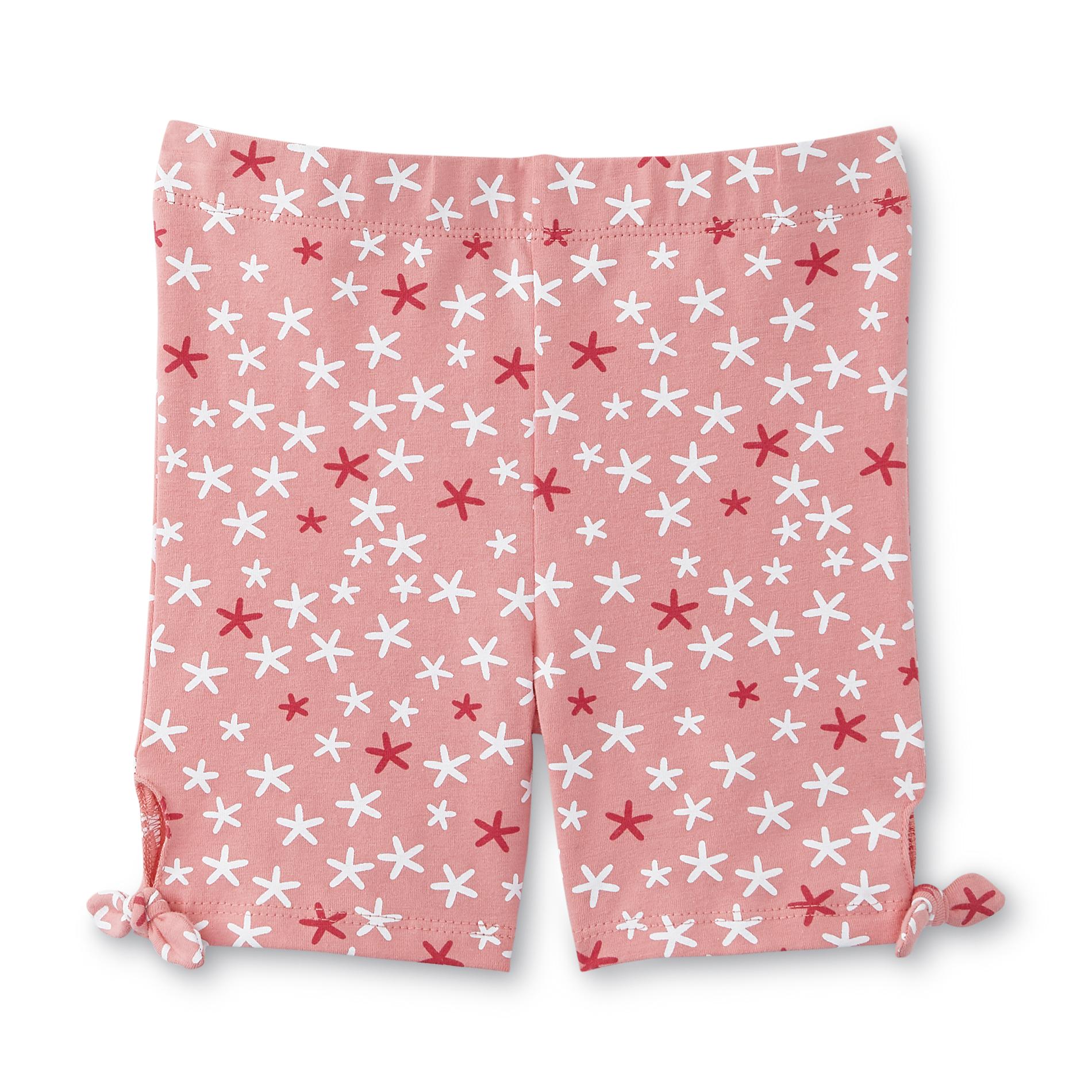 WonderKids Infant & Toddler Girl's Knit Bermuda Shorts - Starfish