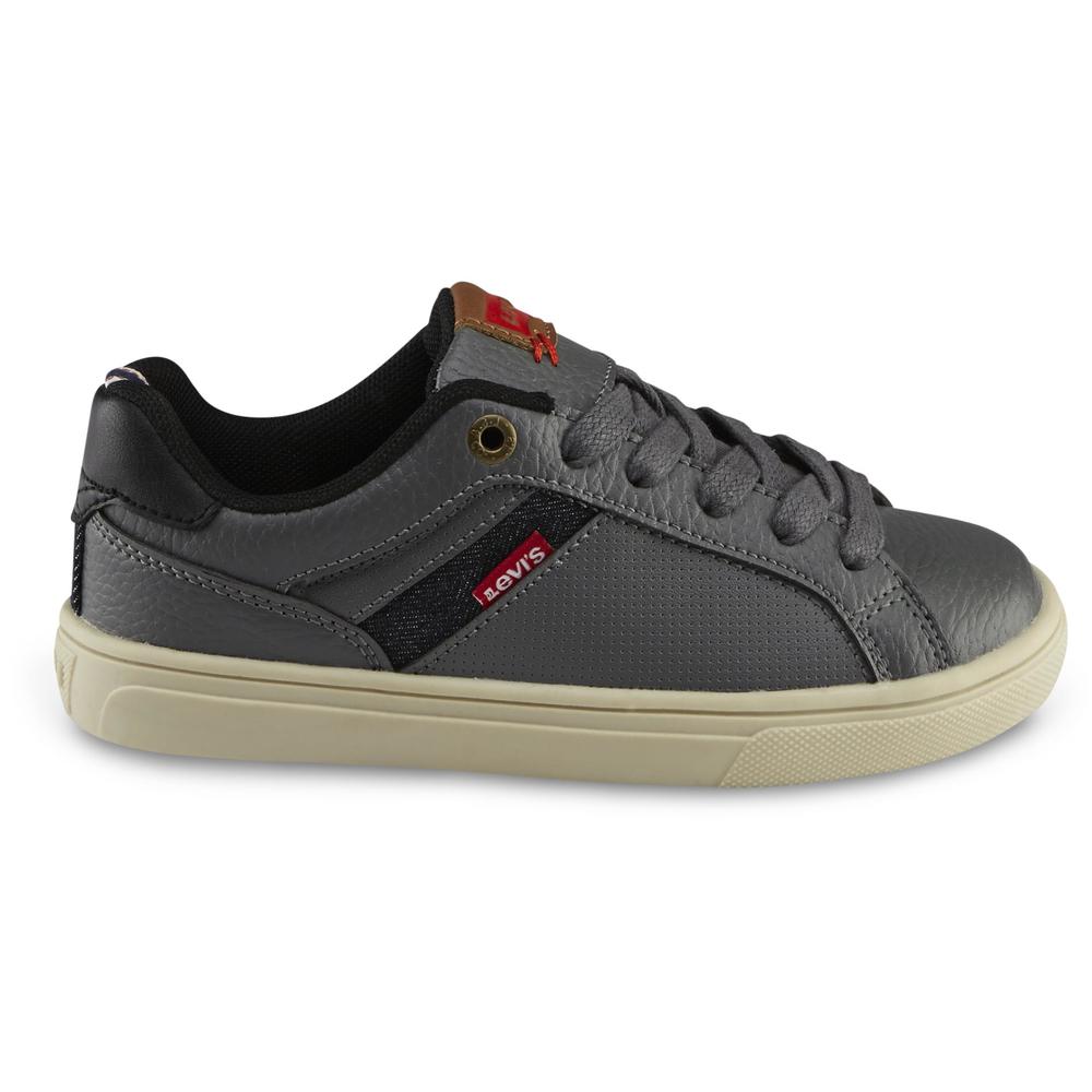 Levi's Toddler Boy's Henry Energy Gray Lace-Up Sneaker