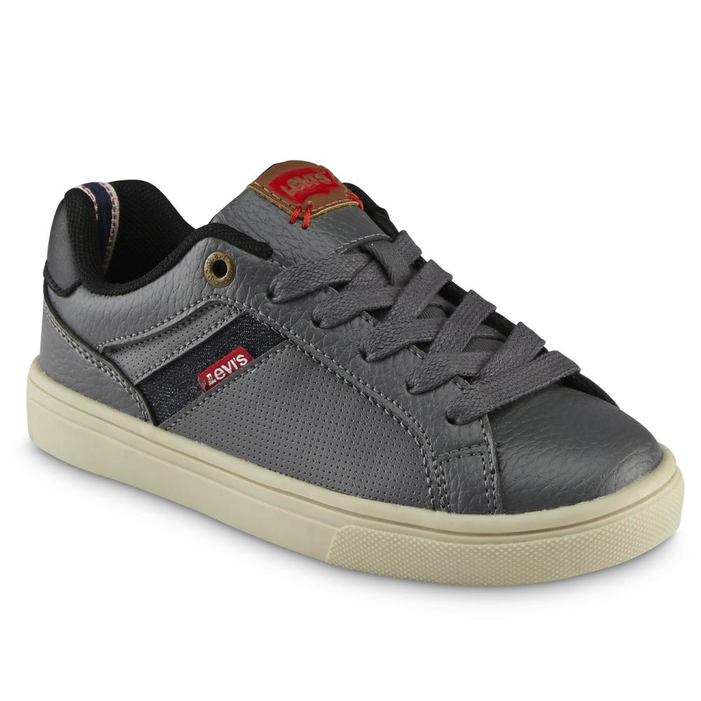 Levi's Toddler Boy's Henry Energy Gray Lace-Up Sneaker