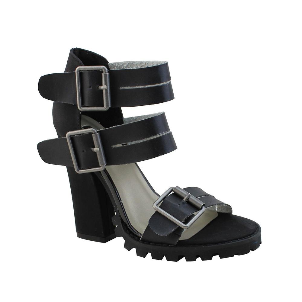 Michael Antonio&reg; Women's Lanster Black Block Heel Sandal