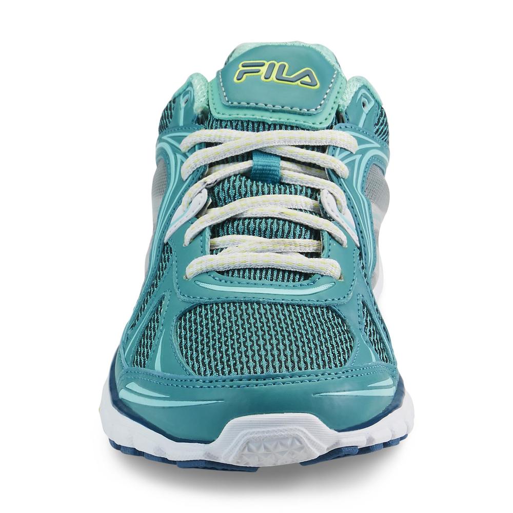 Fila Women's Teal/Blue Memory Retribution Running Shoe