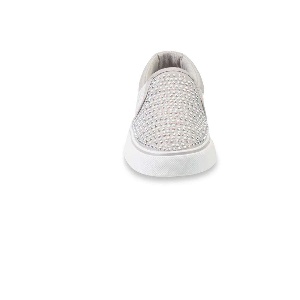 Canyon River Blues Girl's Maddie Gray/Studded Slip-On Shoe