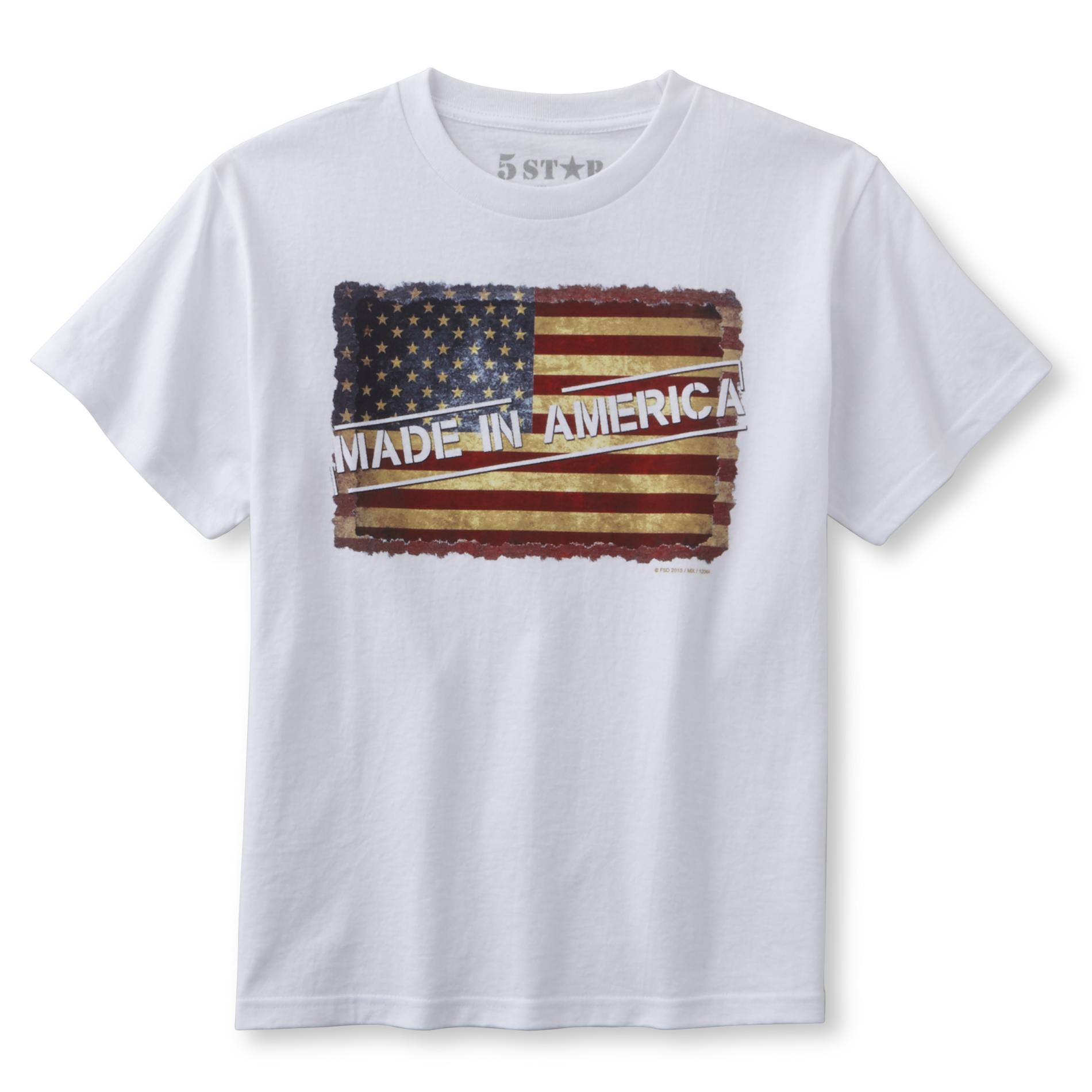 5Star Boy's Graphic T-Shirt - Made in America