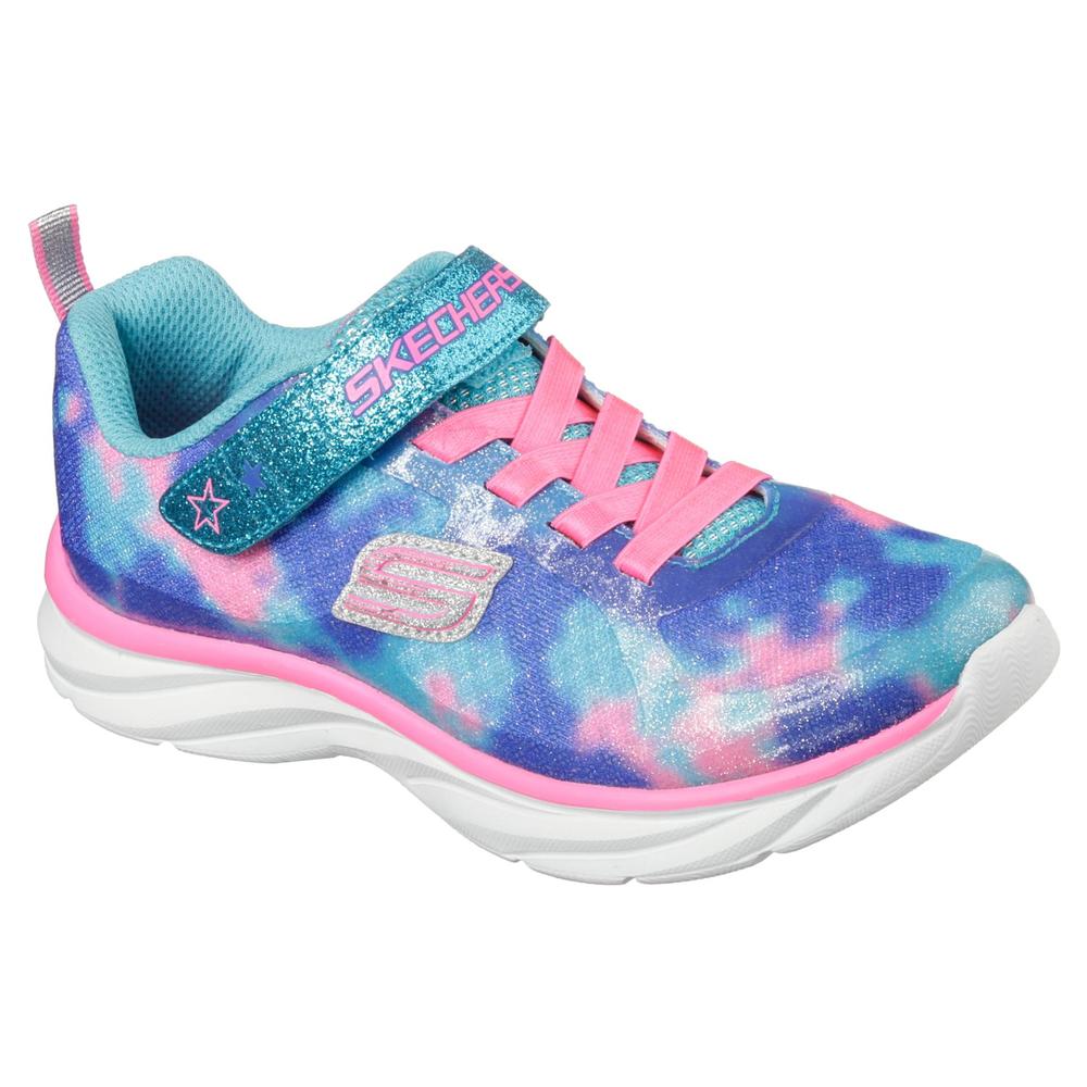 Skechers Girl's Pepsters Pink/Blue Athletic Shoe