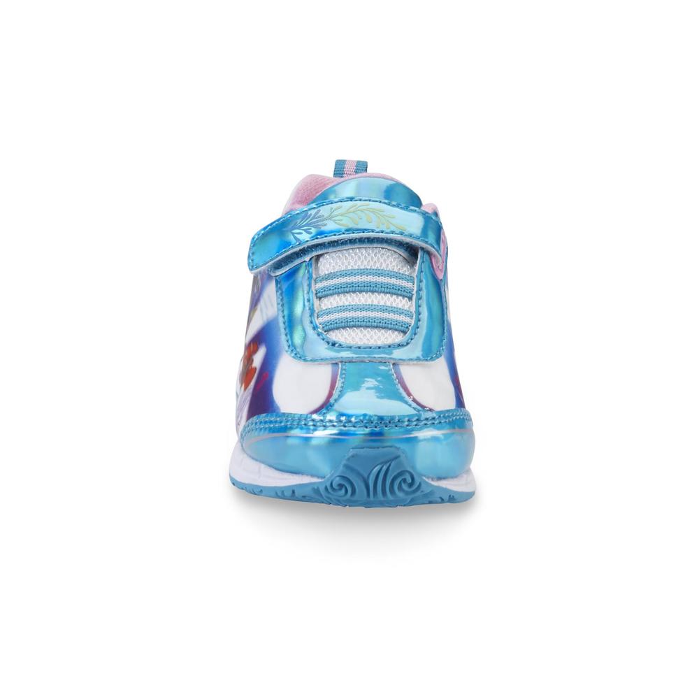 Disney Finding Dory Toddler Girl's White/Blue Light-Up Sneaker