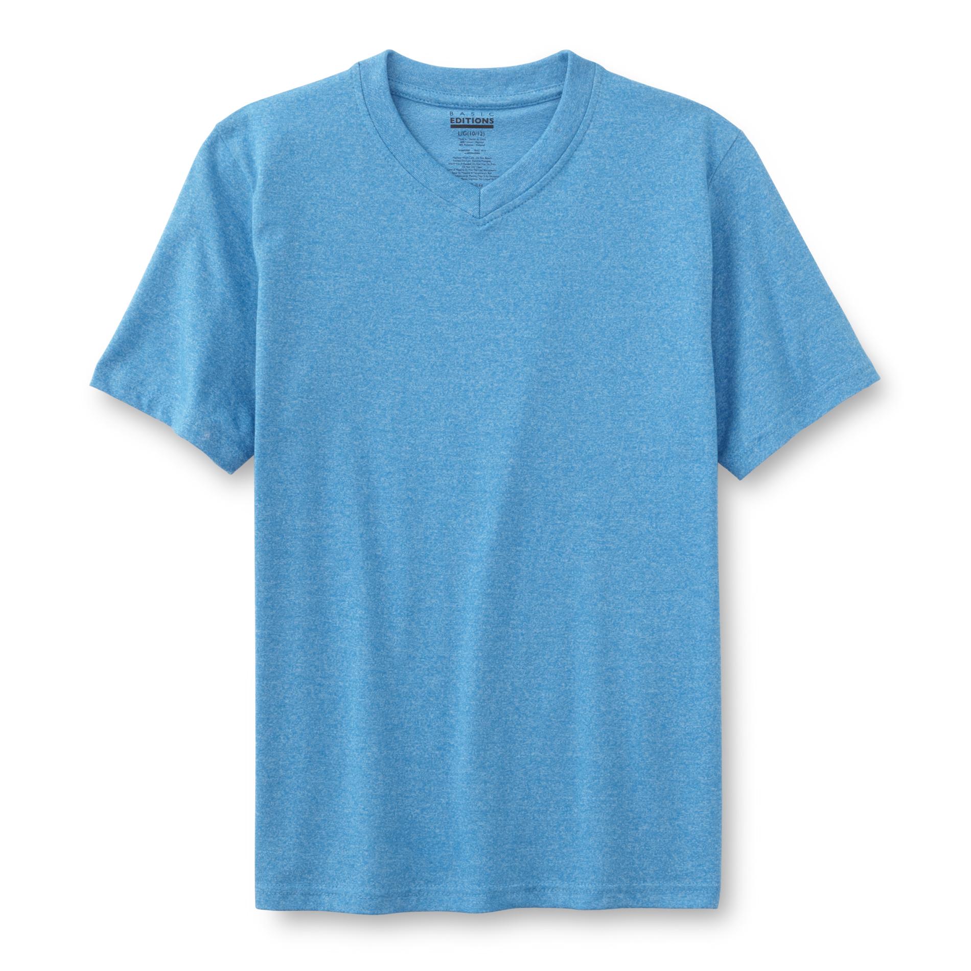 Basic Editions Boy's V-Neck T-Shirt - Kmart