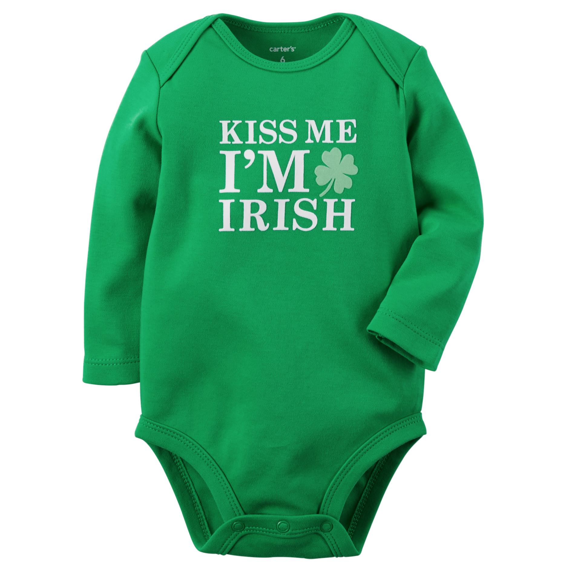 Carter's Newborn & Infant's St. Patrick's Day Bodysuit