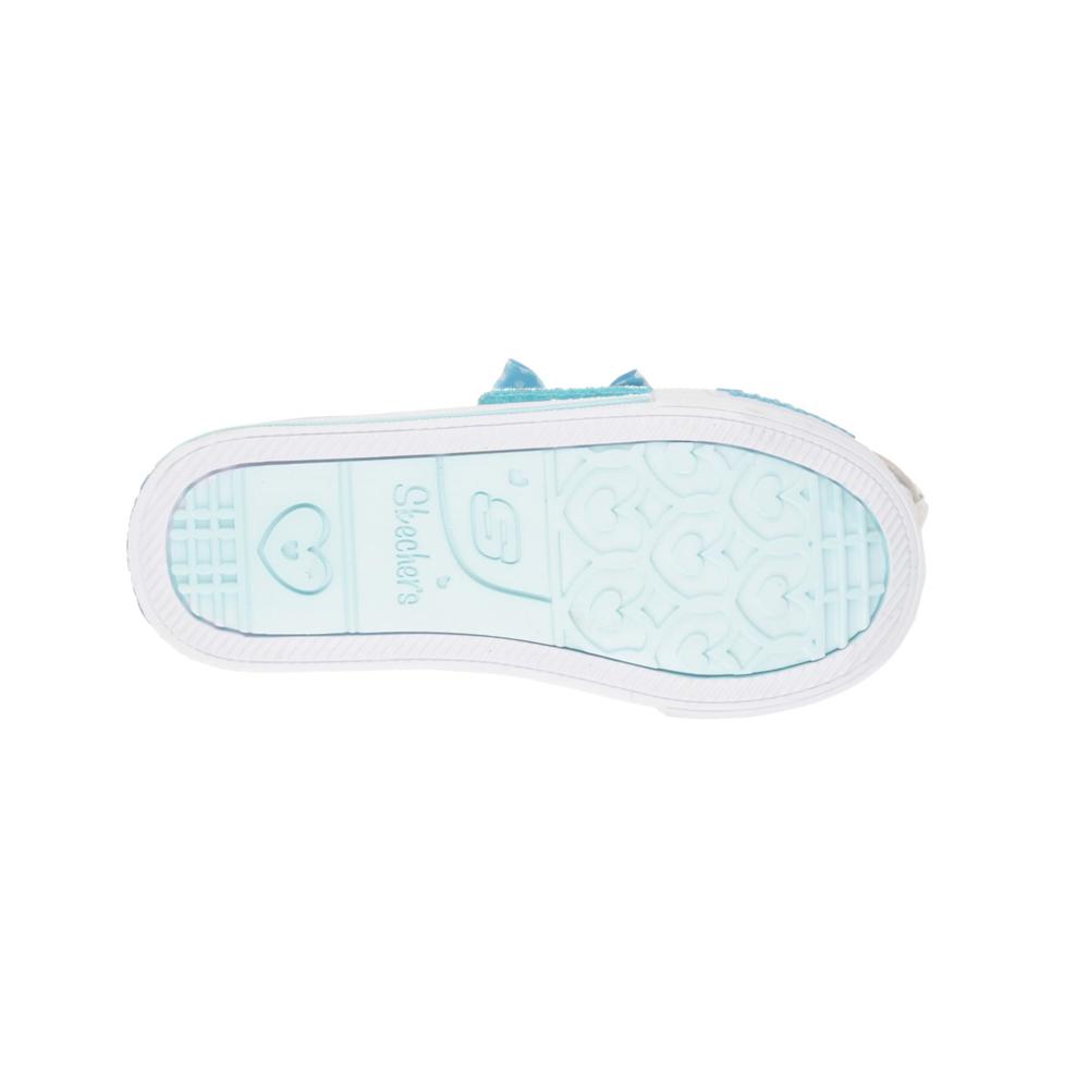 Skechers Toddler Girl's Twinkle Toes Blue Light-Up Sneaker