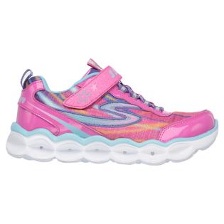 Skechers Girl's S Lights: Lumos Pink Light-Up Athletic Shoe