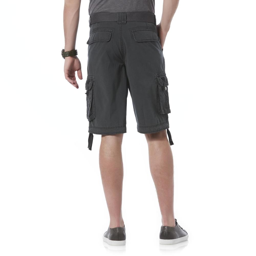 Route 66 Men's Belted Cargo Shorts