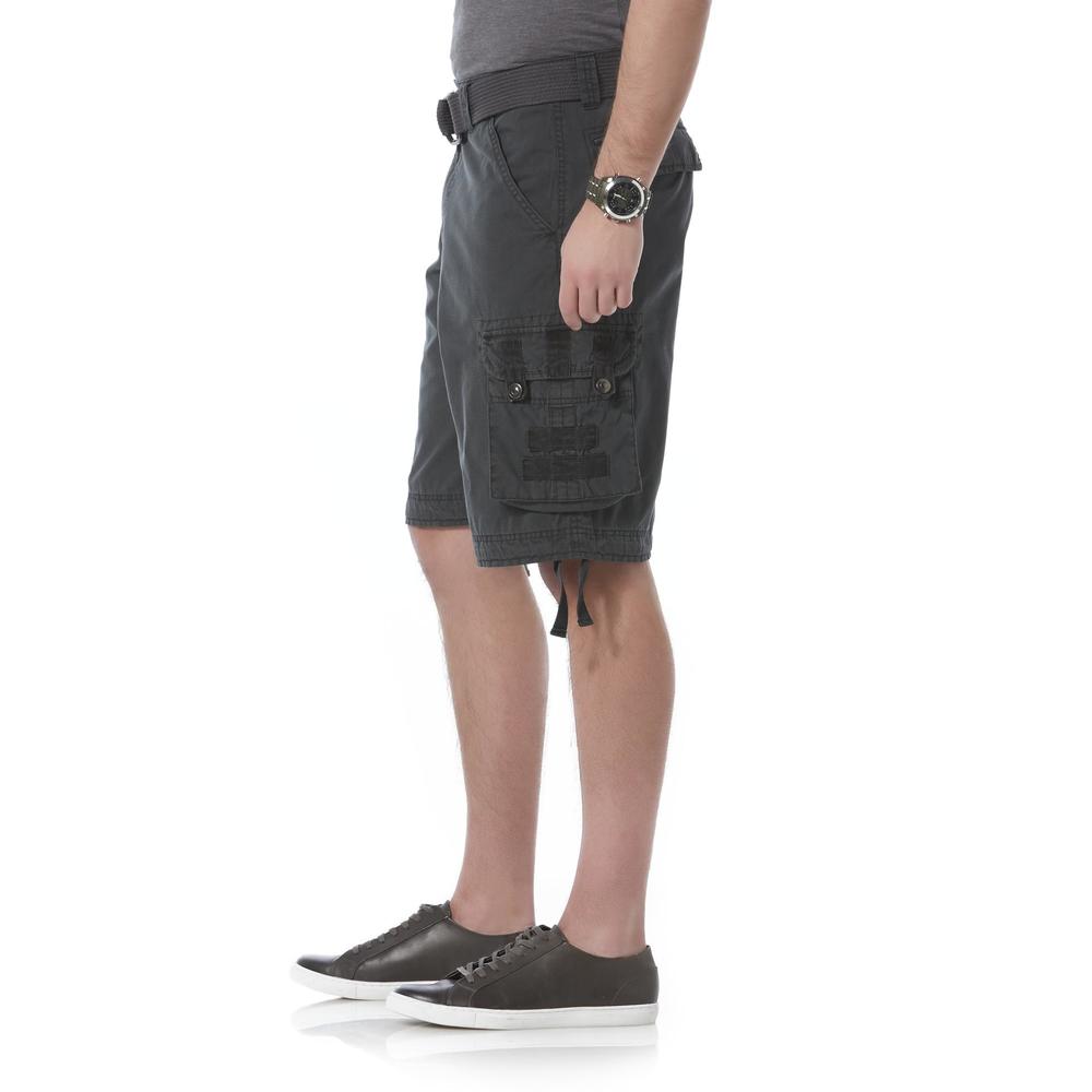 Route 66 Men's Belted Cargo Shorts