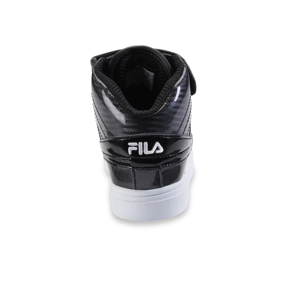 Fila Boy's Vulc 13 Windshift Black High-Top Sneaker
