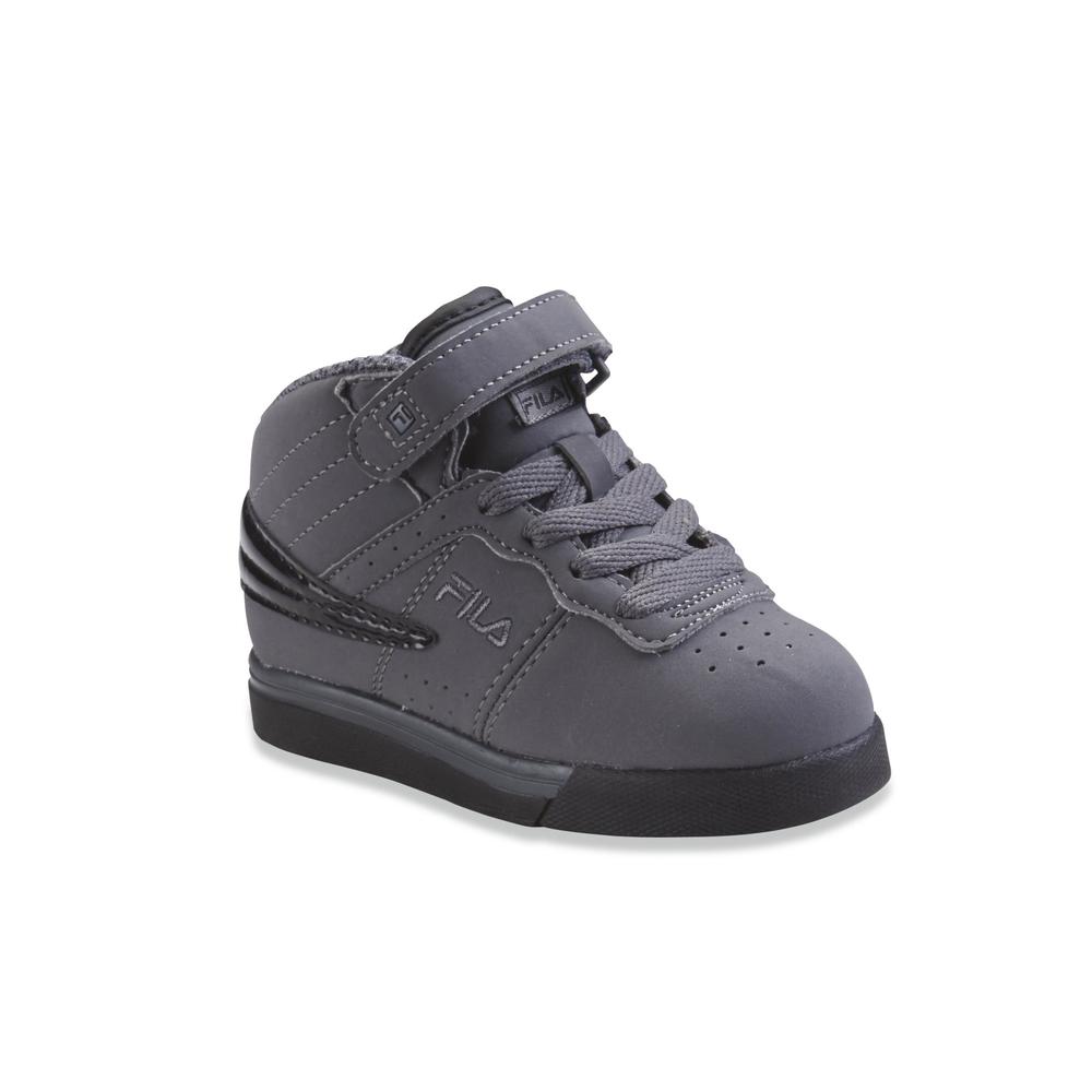 Fila Toddler Boy's Vulc 13 Digital Fade Gray/Black High-Top Sneaker