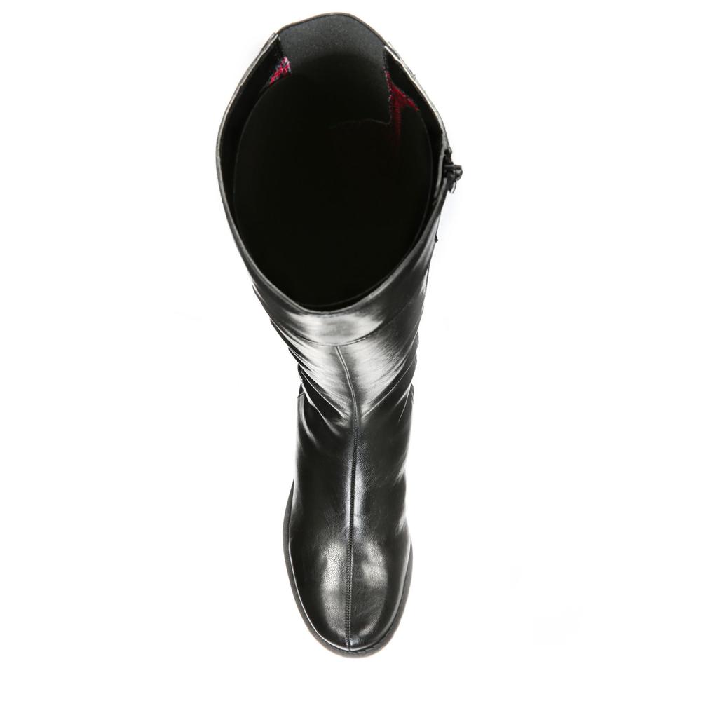 LifeStride Women's Marvelous Black Knee-High Riding Boot