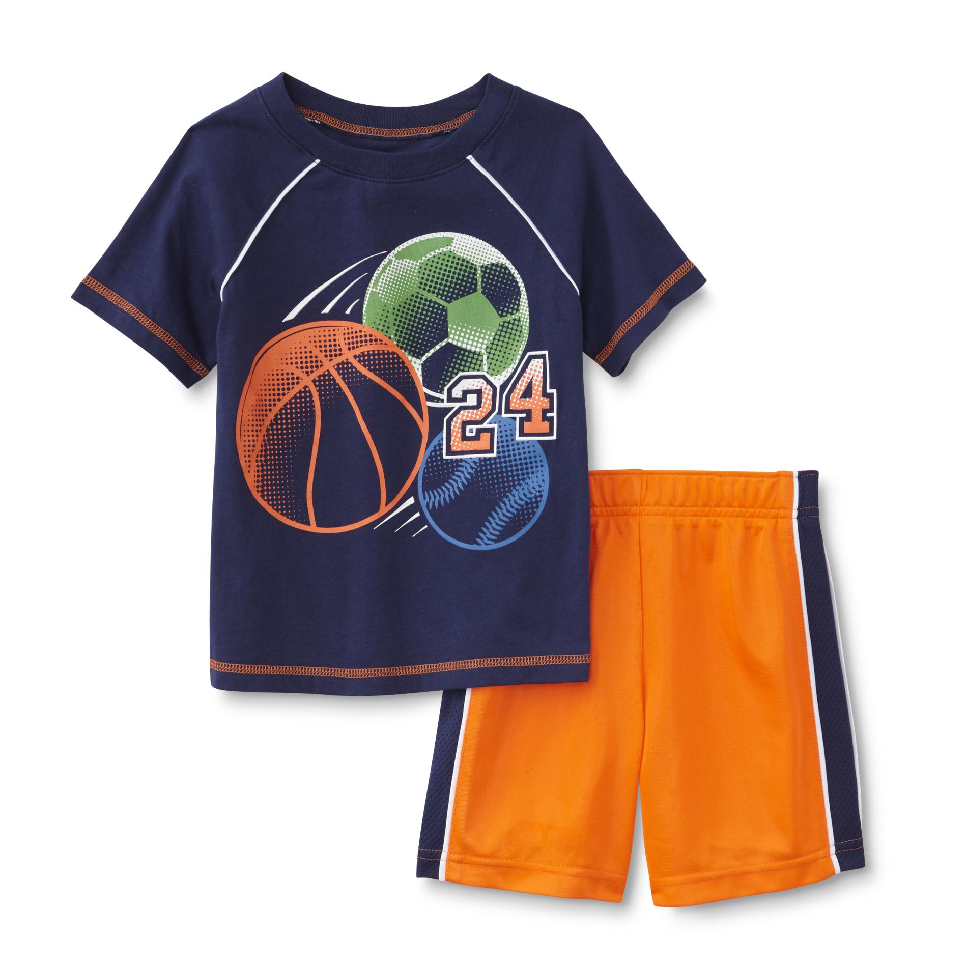 Toughskins Infant & Toddler Boy's T-Shirt & Shorts - Sports