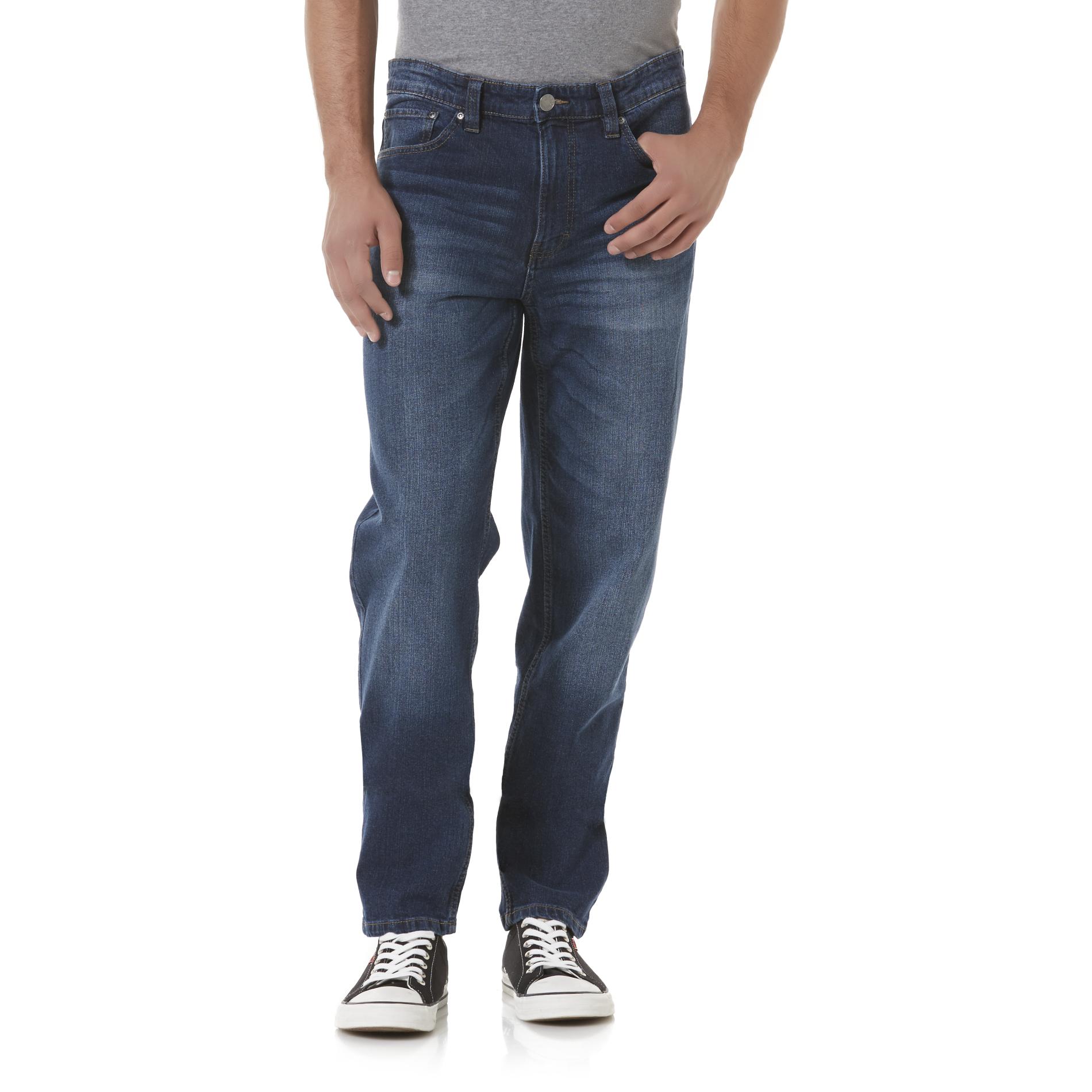 Basic Editions Men's Stretch Comfort Jeans | Shop Your Way: Online ...