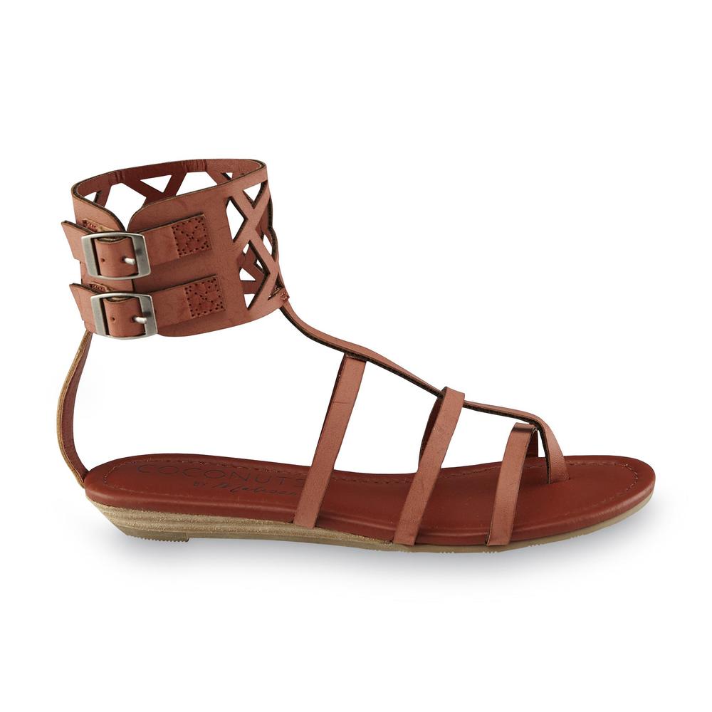 Coconuts Women's Archie Rust Gladiator Sandal