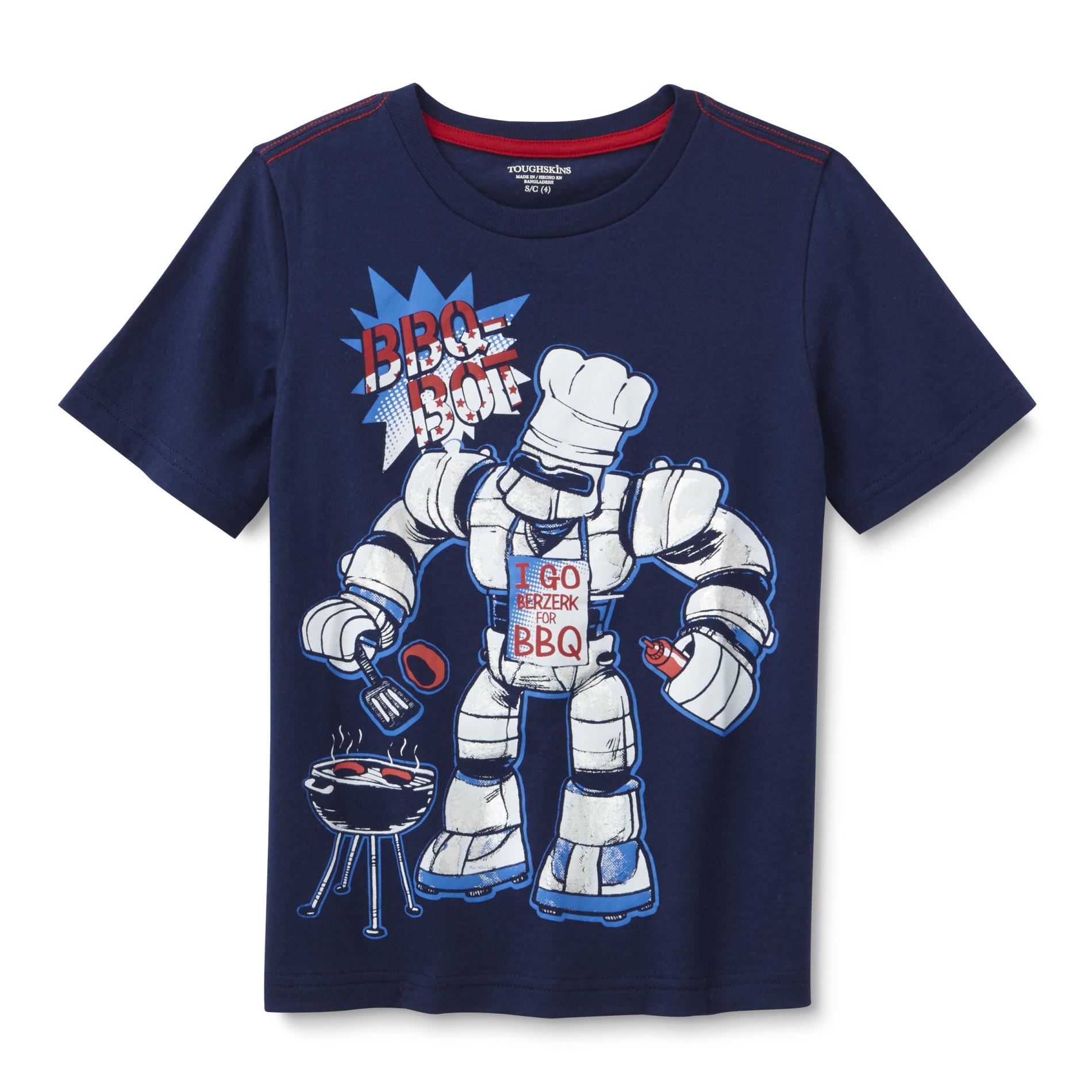 Toughskins Infant & Toddler Boy's Graphic T-Shirt - Barbecue Robot